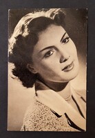 Bara Margit színész képeslap