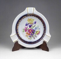 1Y669 Régi aranyozott PM porcelán hamutál