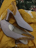 Fausto Baldan luxus minőségű valódi bőr új szandál cipő