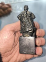 Gyönyörű ón spiàter ötvözete szoborral Juhász bàrànyok szépen kidolgozott antik szobor ,levélnehezék