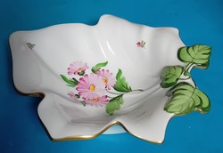 Herendi kagyló tál, kínáló tál