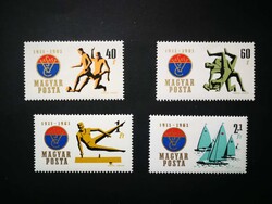 Magyarország 1961 Vasas ** 60 f enyhe törés L