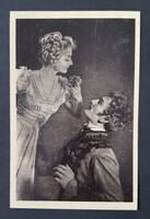 Pásztor Vera és Fülöp Viktor"Bihari nótája"színészek képeslap