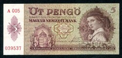1939 5 Pengő