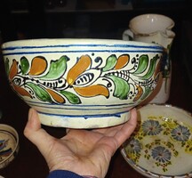 Korondi cserép tál