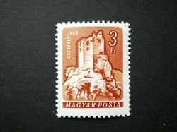 Magyarország 1960 Várak 3 Ft. vízjel nélküli papíron * F