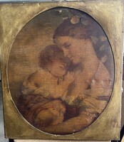 18. századi festmény – Raffaello: Madonna della Sedia után