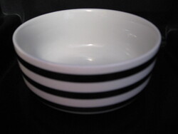 Op art Tchibo porcelán müzlis  tál