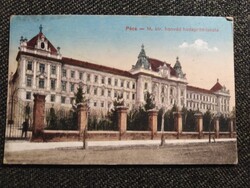 PÉCS M.KIR. HONVÉD HADAPRÓD-ISKOLA Képeslap