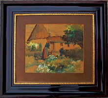 Neogrády Antal 1861-1942. Teljesen originál Eredetiség igazolással SZÁMLÁVAL