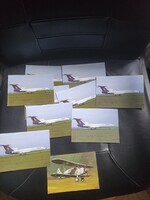 Régi Malév képeslapok -Repülők.