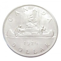 Kanada,1 dollar 1976 aUNC+ nikkel