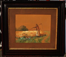 Neogrády Antal 1861-1942. Teljesen originál Eredetiség igazolással SZÁMLÁVAL