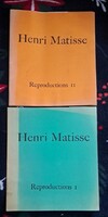 Henri Matisse – Reproductions I–II, művészeti reprodukciós mappák