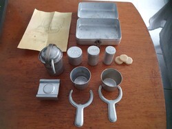 Retro Sport Presso kávéfőző készlet (Lemezárugyár) papirjával