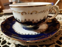 Hiánypótlásra- Pompadour- I -  -ZSOLNAY- hibátlan kávéscsésze , aljjal -  szép aranyozásu- eladó!-