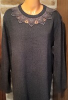 Eleonora De Gregorio női gyapjú pulóver mellb. 122 cm