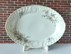 ANTIK MONARCHIA KORABELI,SZECESSZIÓS BÉCSI PORCELÁN SÜLTES TÁLALÓ TÁL