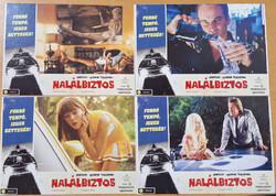 Halálbiztos (Grindhouse) Quentin Tarantino 4 db. reklám filmes képeslap egyben