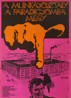 A munkásosztály a paradicsomba megy filmplakát,moziplakát, Kemény Gy. jelzéssel