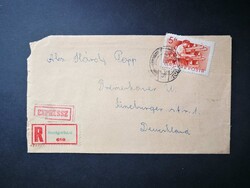 1956 Boríték 5 Ft-os bélyeggel G2