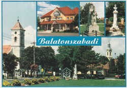 Ba - 1017  Modern Balatoni képek: BALATONSZABADI ( jelöletlen)
