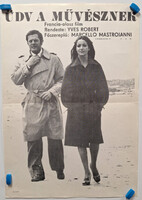 Üdv a művésznek filmplakát (Yves Robert, Marcello Mastroianni)