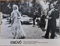 Esküvő vitrinkép, filmfotó, 1978