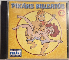 Pikáns mulatós zenei CD lemez 2005