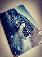 Kamionos fém dekoráció tábla 20*30 cm.