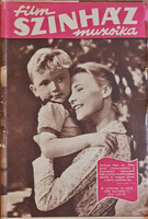 Film, Színház, Muzsika, Művészeti hetilap, II/45, 1958, címlapon Törőcsik Mari