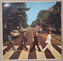 Beatles Abbey Road zenei LP lemez (India, Dum Dum)