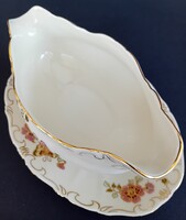 Zsolnay pillangós szószos,mártásos tál
