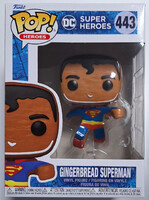 DC Comics Holiday Gingerbread Superman Funko Pop figura (443) 2022