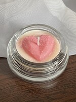 Valentin-napi szója illatnécses mini üvegben