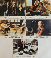 Vonzások és állatságok, 5 db vitrinkép, filmfotó egyben, Janeane Garofalo, Uma Thurman, Ben Chaplin,