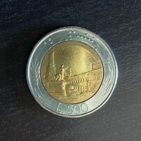 Olaszország - Italy - 500 lire - 1985 coin