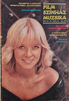Film Színház Muzsika folyóirat 39. szám, XXIII. Évf., 1979, címlapon Sára Bernadette, Besennyei Ferenc aláírása a hátoldalon