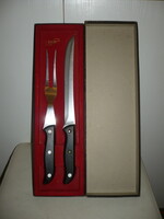 Zepter kés, és húsvilla dobozában