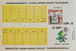 101 kiskutya / Vizipók mozis órarend 1980-as évek