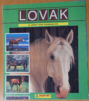 Lovak PANINI beragasztós matricás album