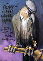 Ékszerrablás fényes nappal filmplakát,moziplakát, Rendezte: Andrej Ladinyin, A2-es méret (Darvas Árp
