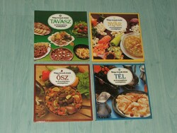Négy évszak ételei az Aranysárkány vendéglőben Tavasz Nyár Ősz Tél