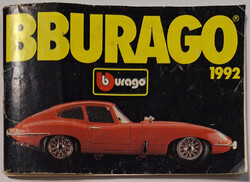 BBURAGO modell, makett autó katalógus 1992