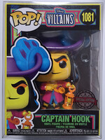 Pán Péter Captain Hook Funko Pop figura (Blacklight) (1081) Special Edition 2022