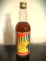 Ritka RETRO Mecseki Itóka (0,5l) – Budapesti Likőripari Vállalat, 1970-es évek – BONTATLAN