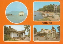 Ba - 1005  Modern Balatoni képek:  FONYÓD  (Nynt.-1922/832)