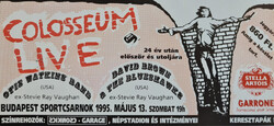 Colosseum live ticket, otis watkins band, david brown, 1995