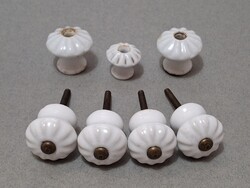 Bútorgomb, fogantyú, vegyesen, 7 db egyben