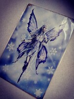 Fantasy fém dekoráció tábla 20*30 cm.